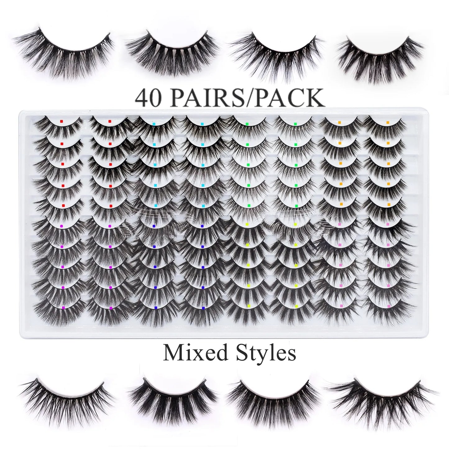 5/20/30/40 Pairs 3D Mink Lashes