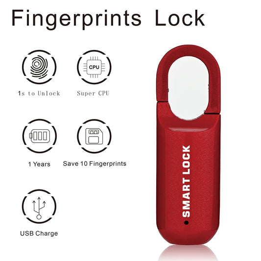 Mini Fingerprint Padlock
