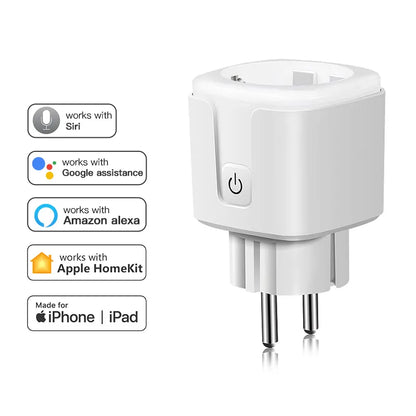 SmartPlug 16A -WiFi Socket with Voice Control for Homekit