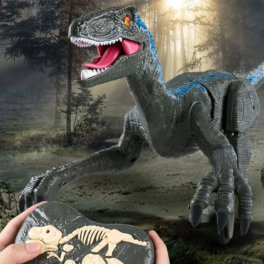 RC Dinosaur Toy With LED Light and Roaring
