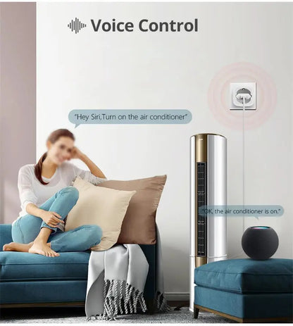 SmartPlug 16A -WiFi Socket with Voice Control for Homekit