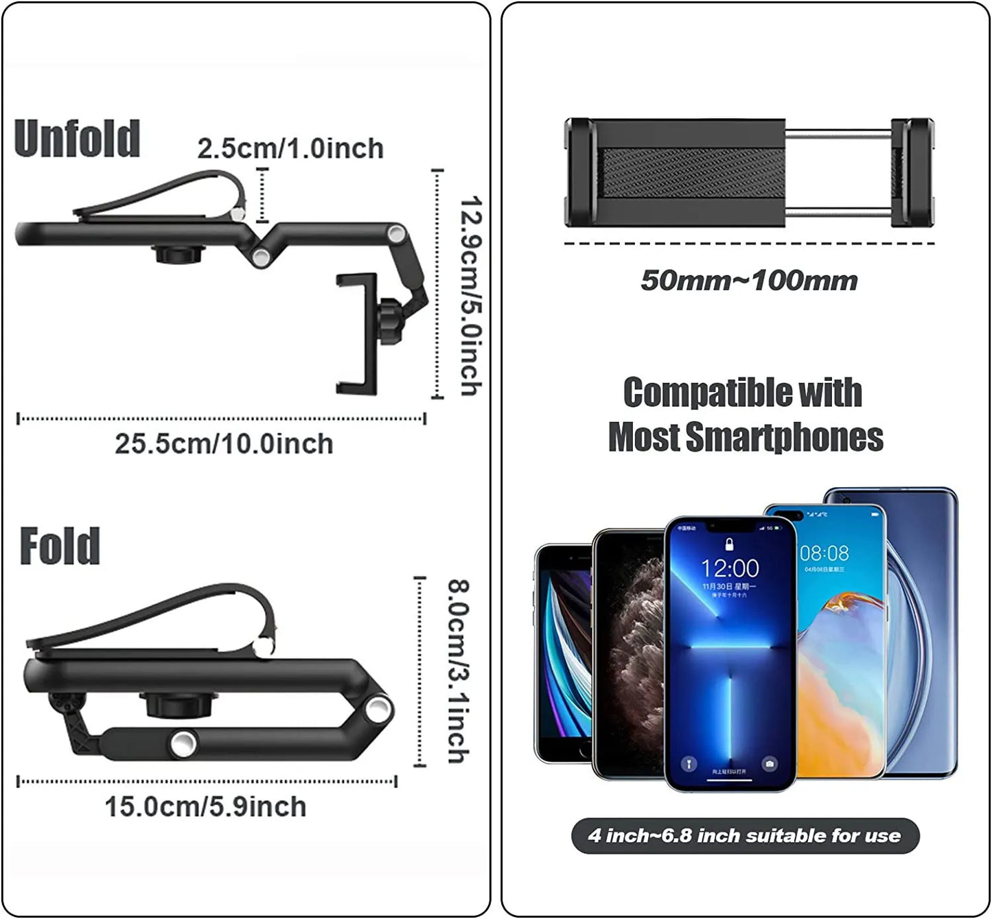 Sun Visor Phone Mount Holder