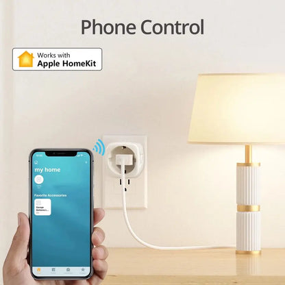 SmartPlug 16A -WiFi Socket with Voice Control for Homekit